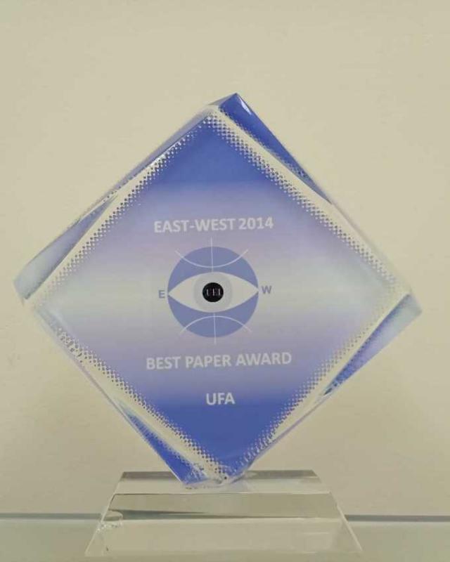 Best Paper Award 2014